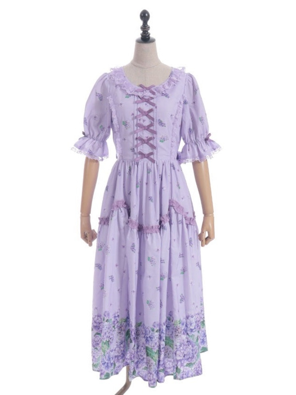 Chalmiere’s Hydrangea Dress in Lavender